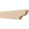 Ekena Millwork 4in. W x 8in. H x 36in. L Garner Woodgrain TimberThane Rafter Tail, Primed Tan RFTUR04X08X36GARRCPR - alternate 1